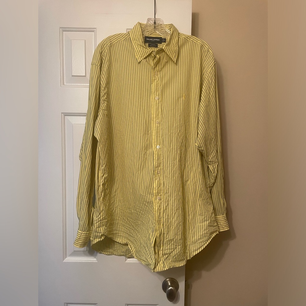 Ralph Lauren Golf Mens L Button Down Shirt